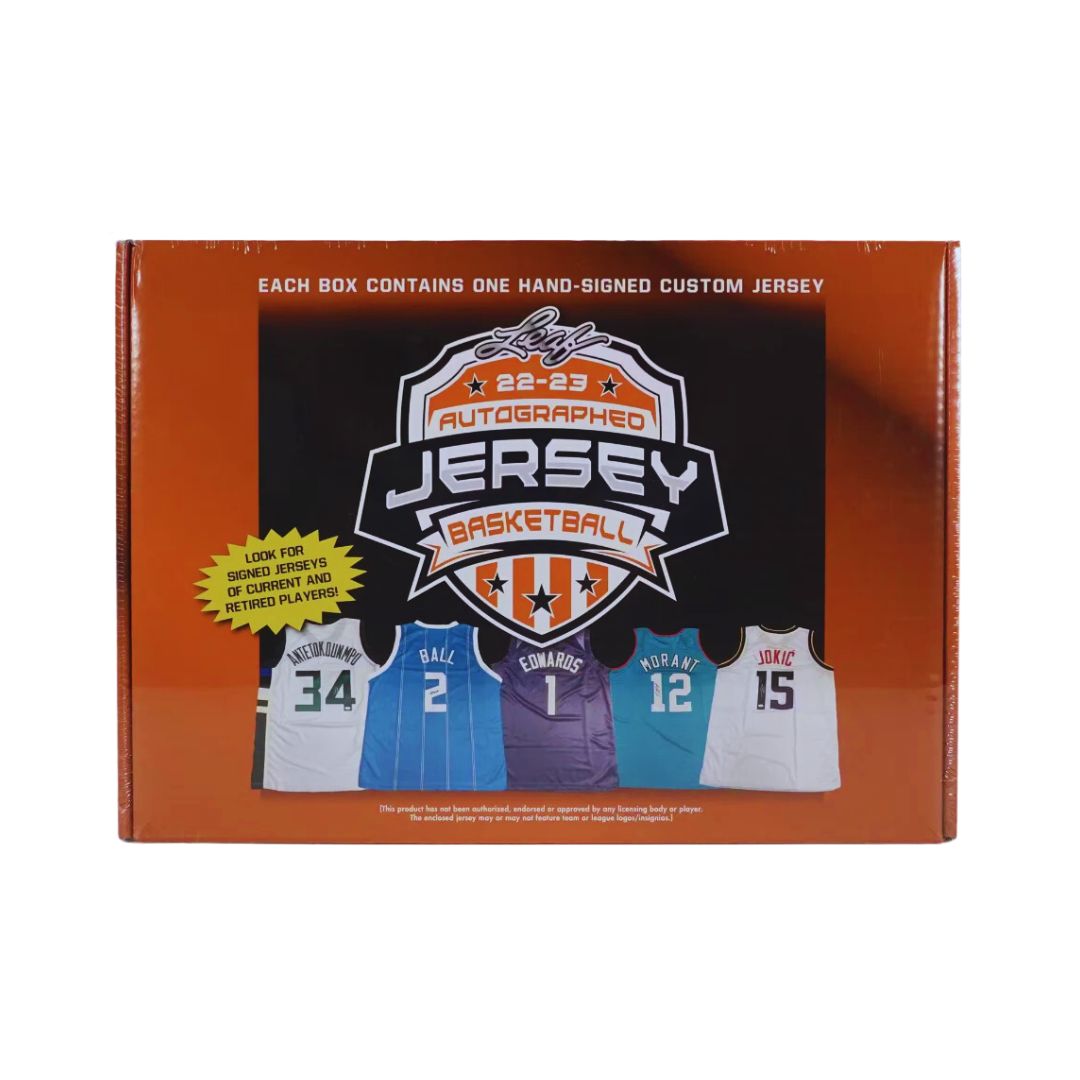 2023 Leaf Autographed Jersey Edition Basketball